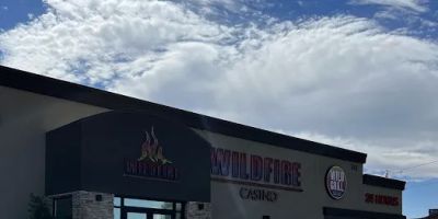 Wildfire Lake Mead